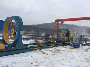 瑞科基樁鋼筋籠數控滾焊機